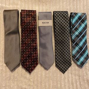 Reaction Kenneth Cole Multi-Pattern Tie Collection